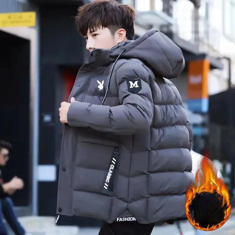 Winter Jackets for Men Men's Down Jacket White Duck Down Parkas Thicken Keep Warm Jackets Short Outdoor Style Puffer Jacket