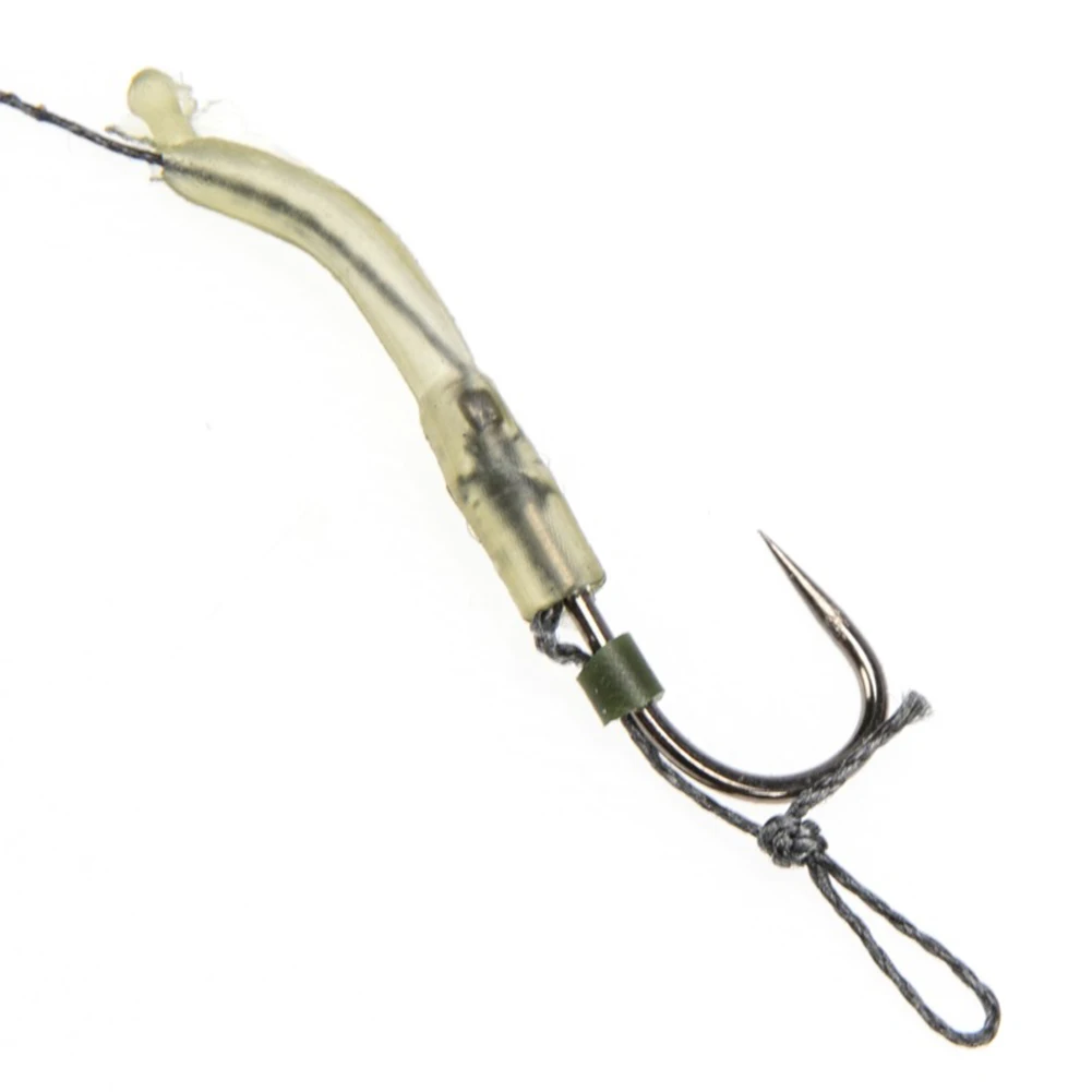 

6pc Carp Fishing Hair Rigs Carp Fishing Hook Size 4#6#8 Fishing Tackle Equipment Accessories Pesca Tied Feeder Group Barbed Hook