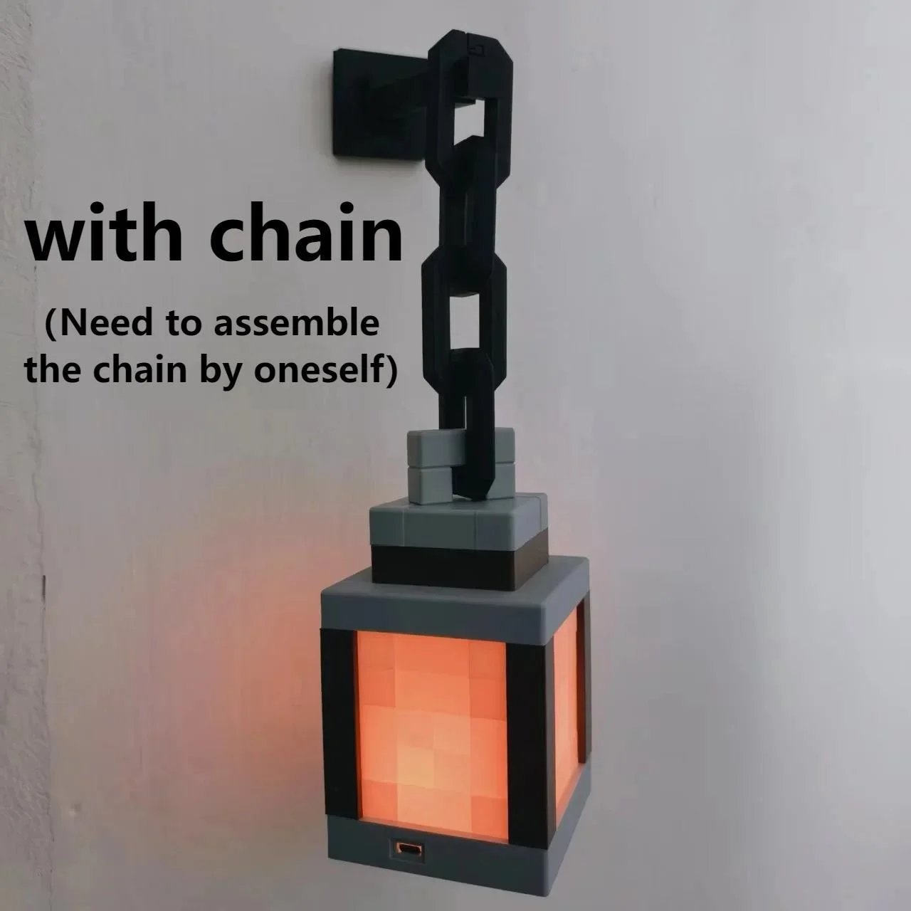 

Настенный пиксельный ночник My Worlds пластик