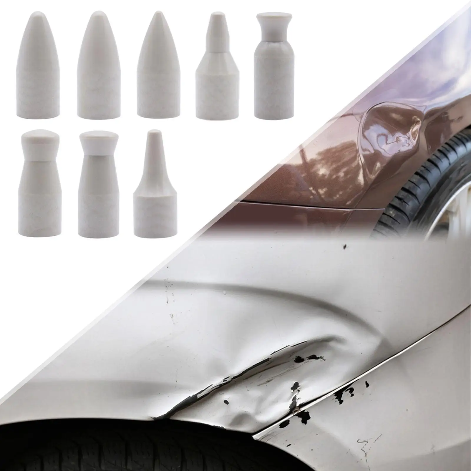 8x наконечники для удаления вмятин без покраски инструмент оборудование сменные