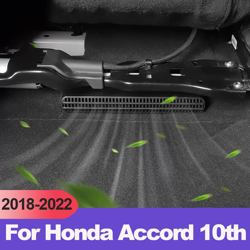 

Автомобильные аксессуары для Honda Accord X 2018 2019 2021 2022 ABS, заднее сиденье, нижнее кондиционирование воздуха, выпускное отверстие, Пылезащитная модель