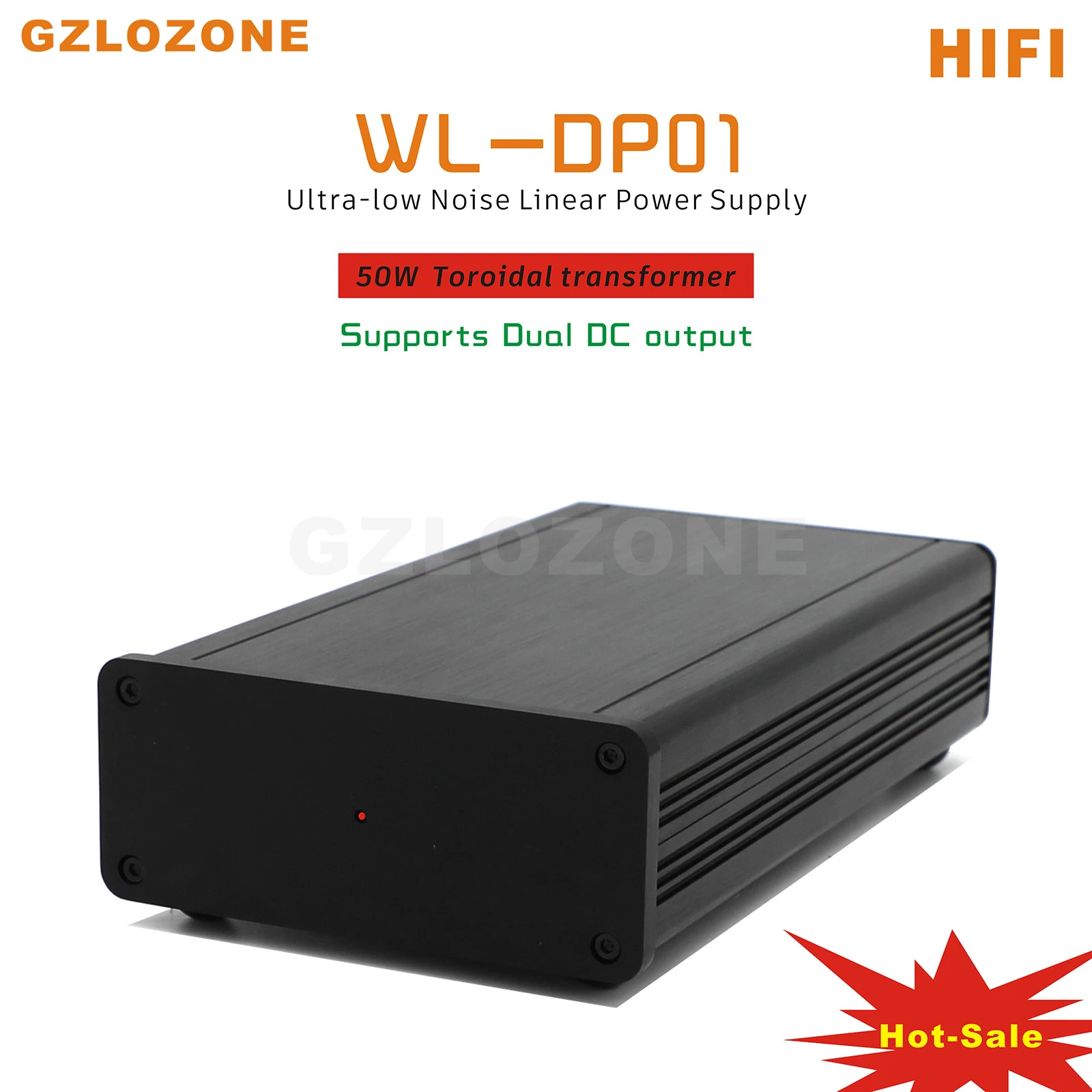 

WL-DP01 50VA HIFI ультра-низкий уровень шума линейный источник питания DC 5V/9V/12V/15V/16V/18V/19V/24V LPS