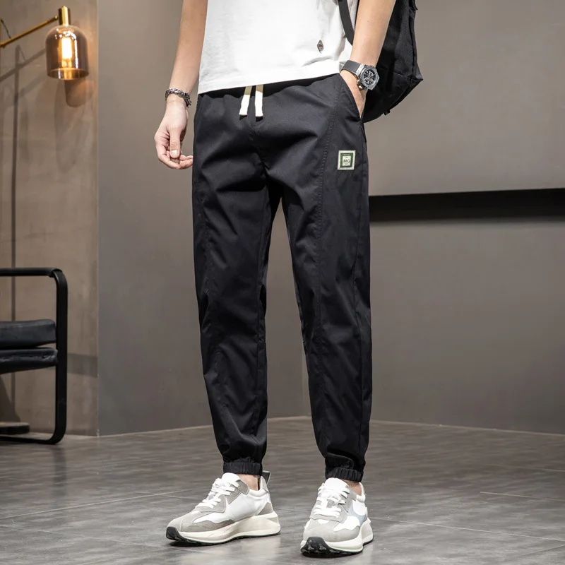Брюки-султанки мужские спортивные модные повседневные брюки-султанки в полную