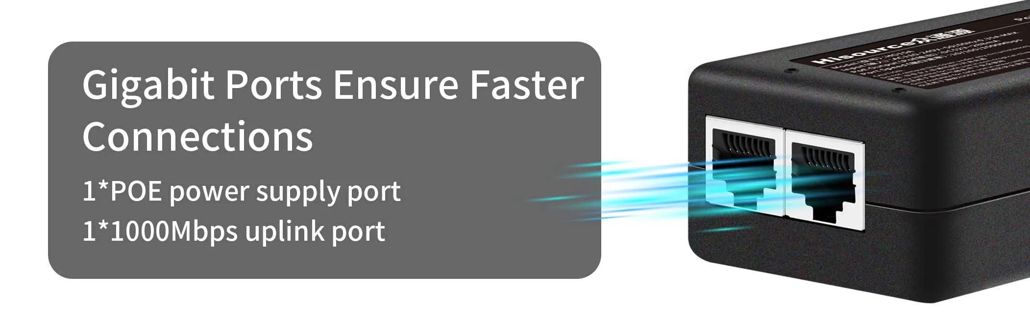 Адаптер Hisource для IP-камеры 15 Вт 30 60 90