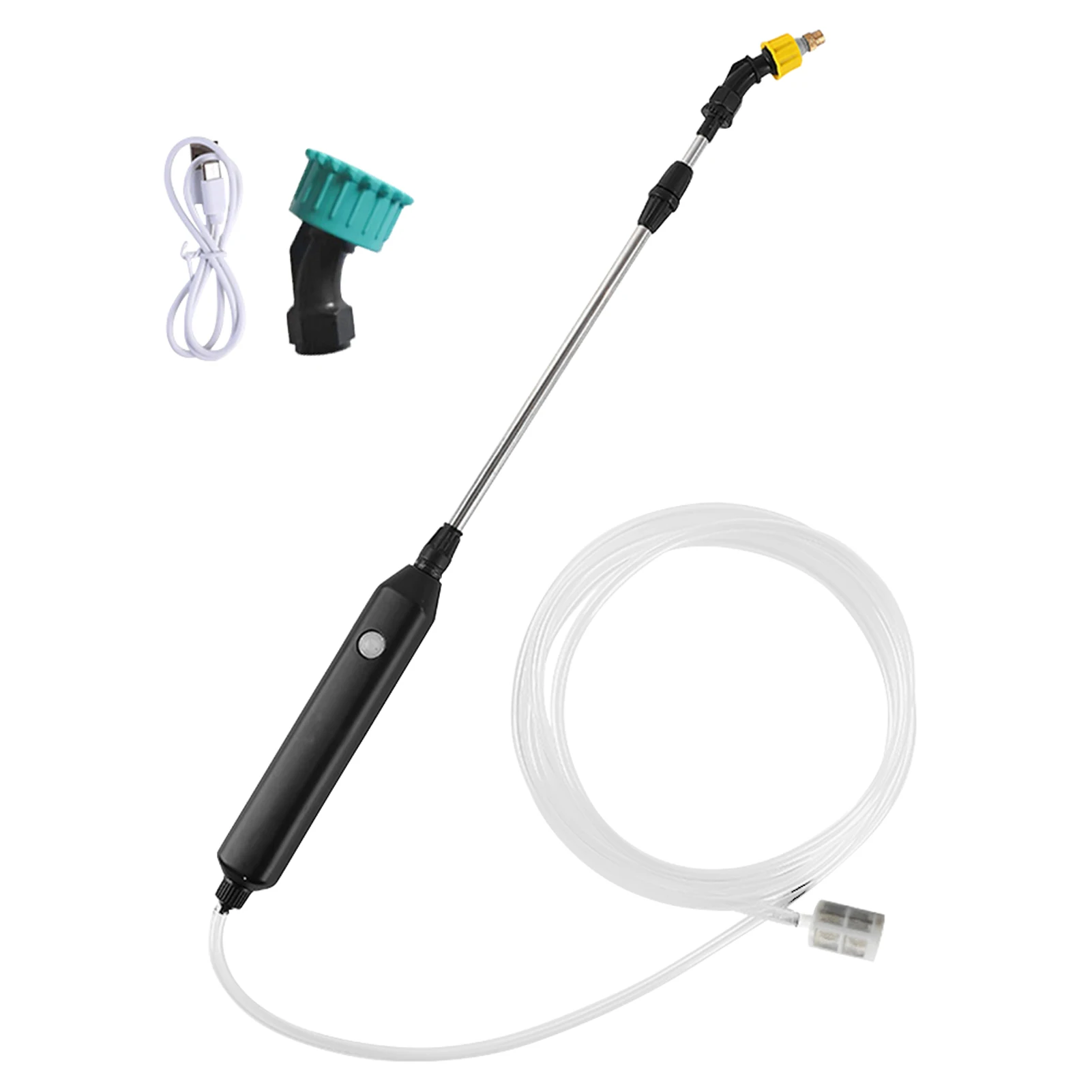 

Easy Operation With Nozzles Practical Electric Sprayer Lawn Agriculture USB Charging Detachable 3M 5M Hose Garden Watering Weeds