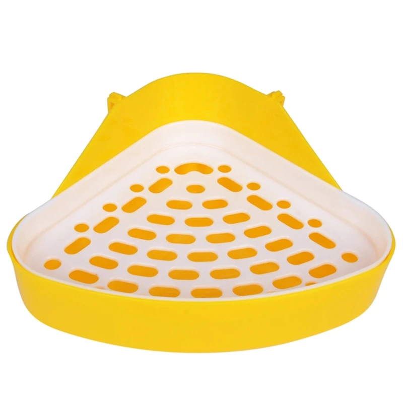

Potty Trainer Corner for TRIANGLE Plastic Litter Box Toilet for Gerbil Small