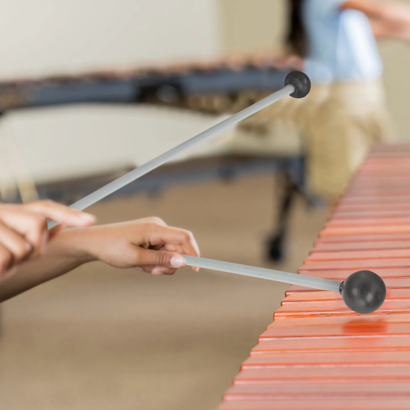 Двойной маримбы молоток язычок барабан молотки универсальный музыкальный