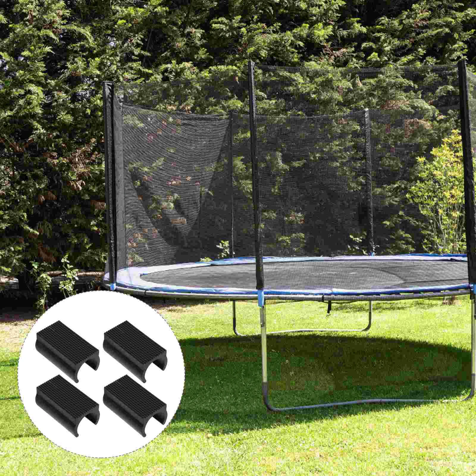 

50pcs Trampoline Non-slip Mat Furniture Feet Protectors Noise Reduction Pad