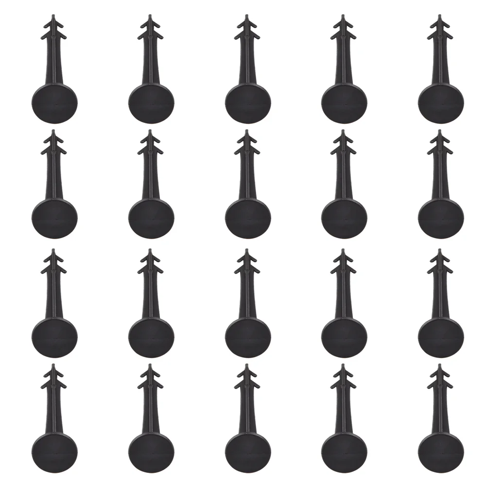 

100 Pcs Beach Tents Grass-proof Tarpaulin Nails Ground Hiking Outdoor Plastic Stakes Travel