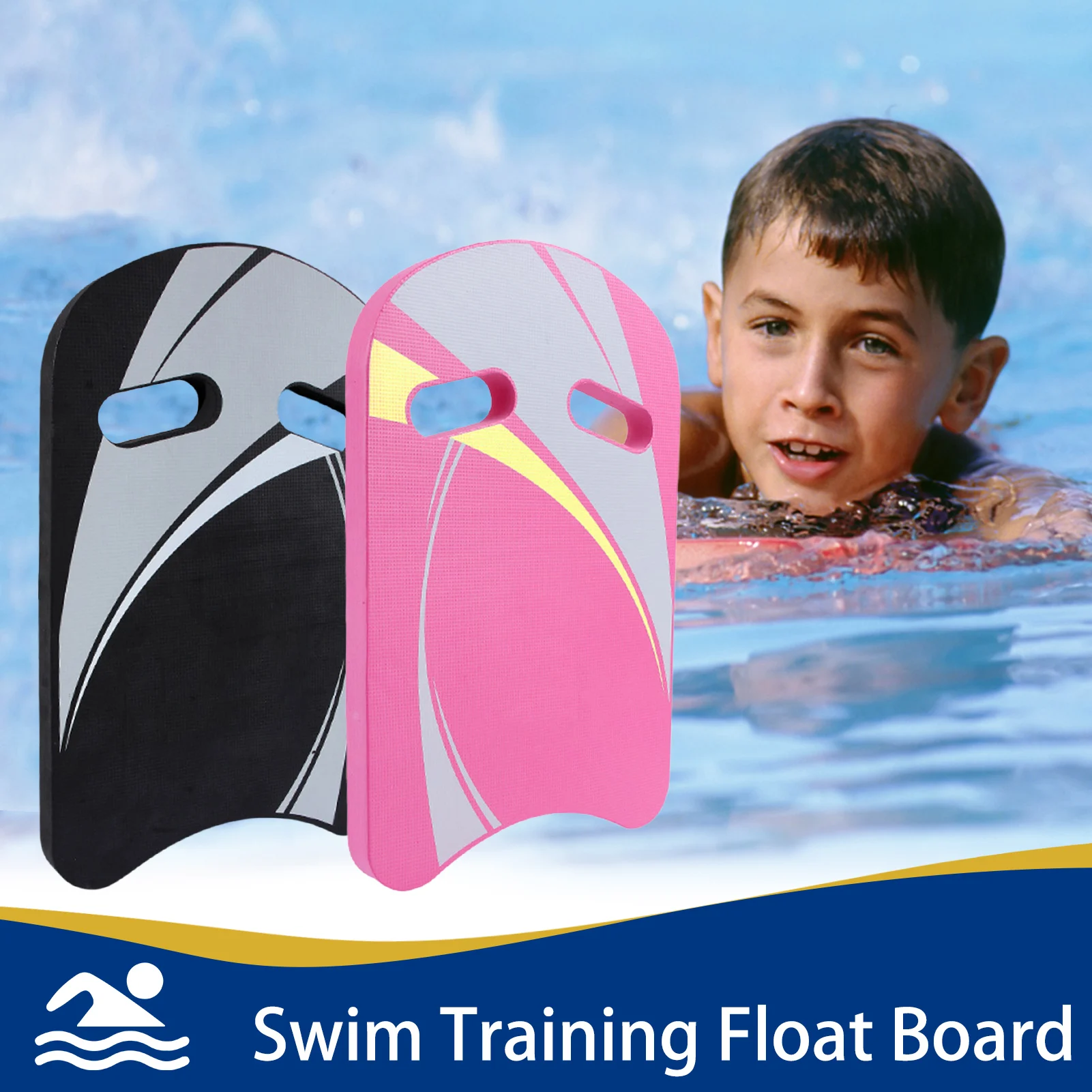 

Kickboard For Kids Non-Slip Swimming Training Aid Kick Board For Kids Children Lightweight Swim Board With Anti-Slip