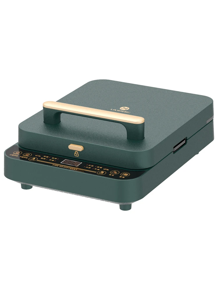 

YY Household Oven Double Side Heating Removable and Washable Frying Pancake Maker