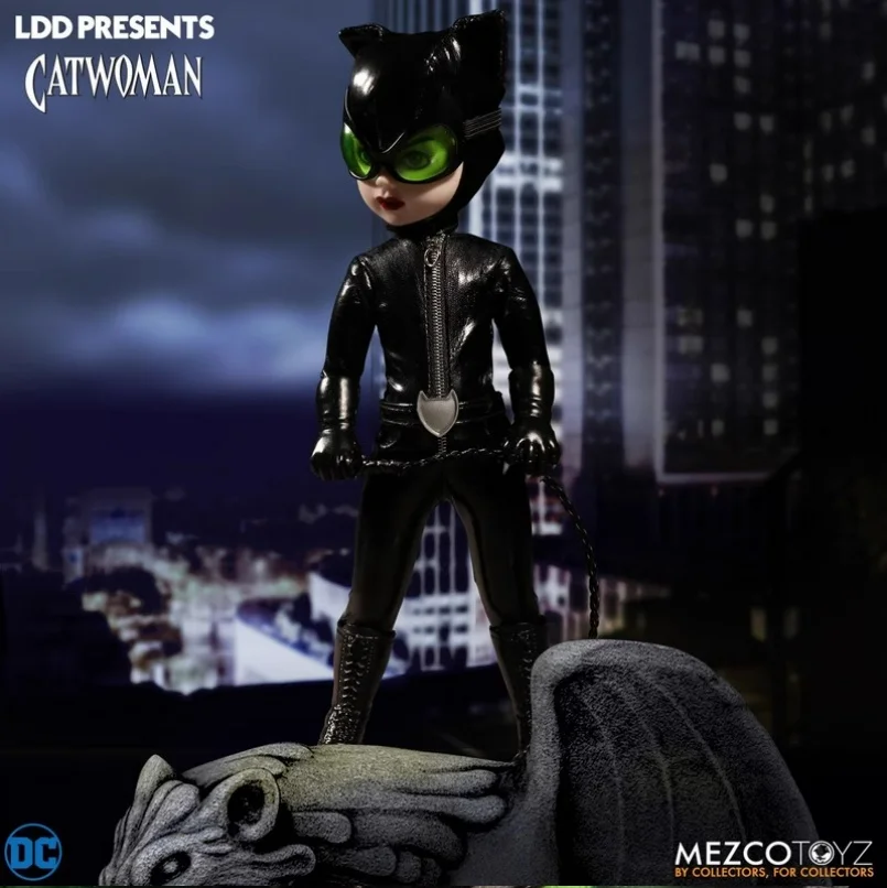 В наличии настоящие куклы Mezco Living Dead подвижная кукла-кошка женщина-комонер для