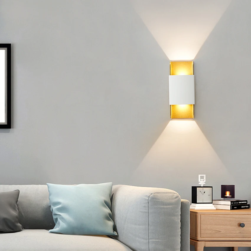 

LED Home Decor Wall Lamp Simple TV Sofa Background Wall Lights Bedroom Bedside Entry Balcony Wall Lamp Decorative Lighting BL18