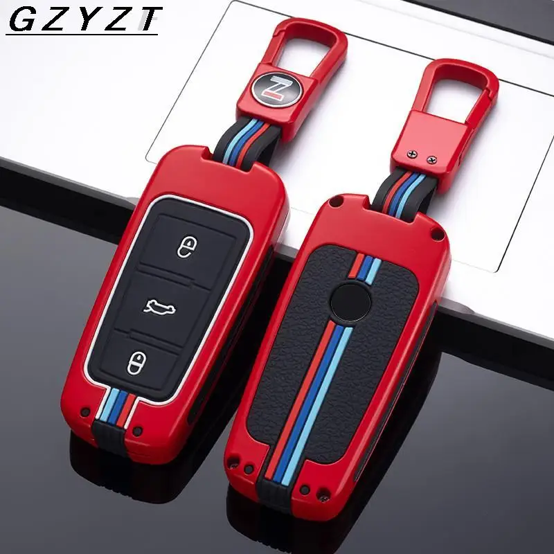 

Alloy Car Key Case Cover For Volkswagen Vw CC Passat B8 Magtan B7 Key Shell Skin Bag Only Case Accessories Car Styling Shell