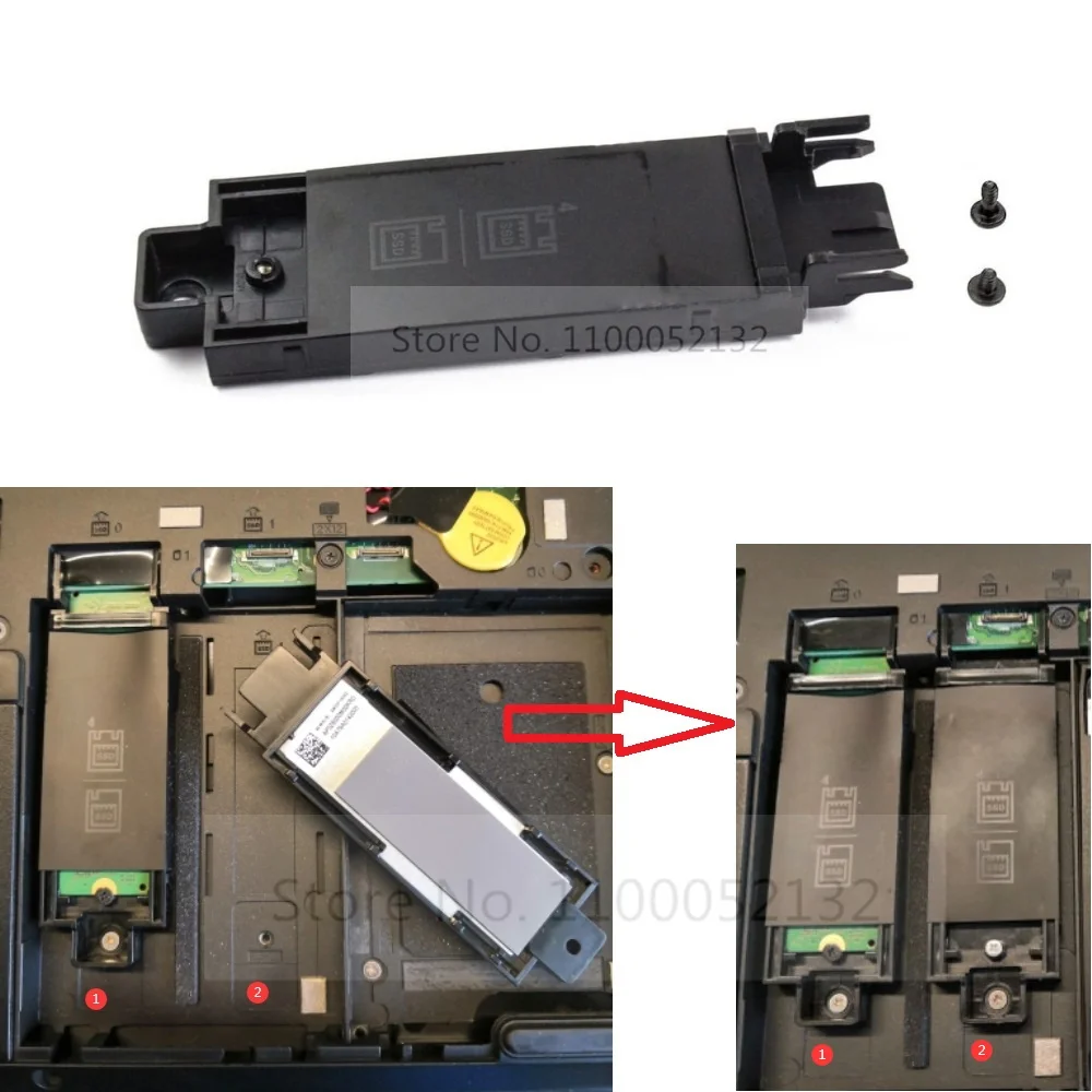 Добавить один дополнительный NGFF M.2 SSD-лоток, кронштейн, рамка-держатель Caddy для Lenovo ThinkPad P50 P51 P70 P71 4XB0K59917 AP0Z6000700 (art.: 3920d33dd27aa) - 3920d33dd27aa