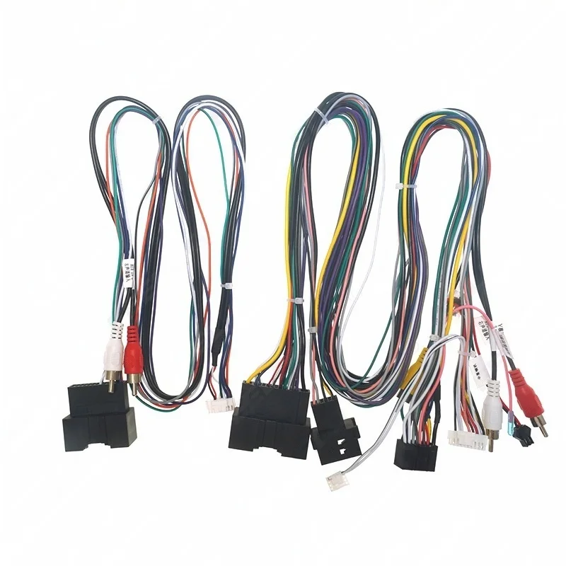 Жгут проводов декодер шины CAN аудиоразъем RCA 16-контактный кабельный адаптер ISO для