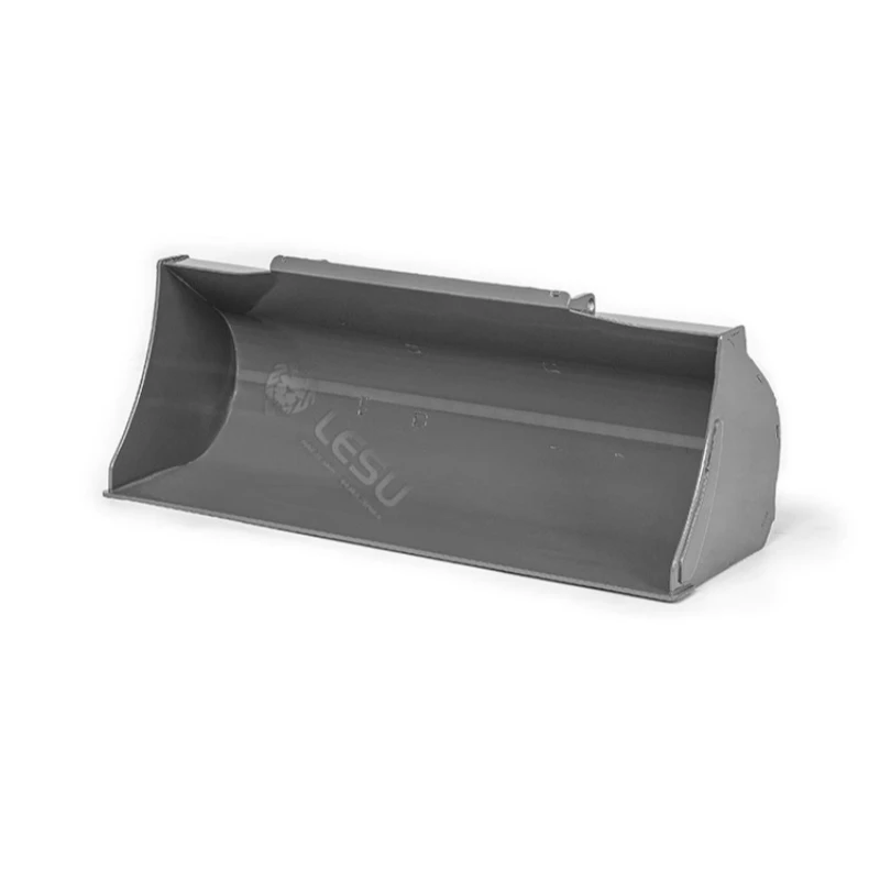 Металлическое ведро для погрузчика LESU MCL8. 1/14 RC погрузчик AOUE MCL8 ST8 дистанционное