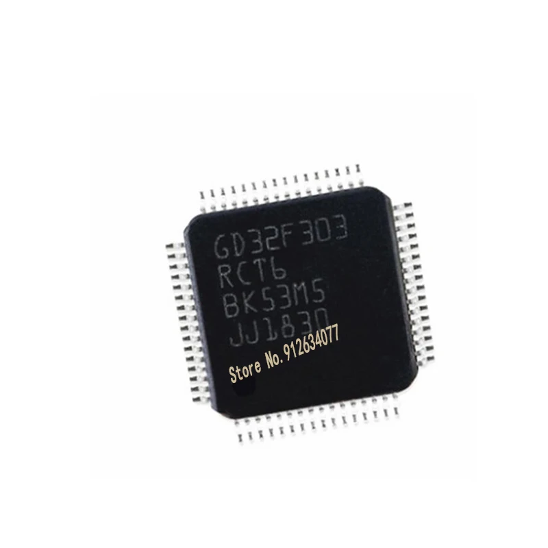 

1PCS/lot GD32F303CET6 QFP48 GD32F303RCT6 GD32F303RGT6 GD32F303RET6 QFP64 GD32F303 GD32F GD32 New microcontroller original