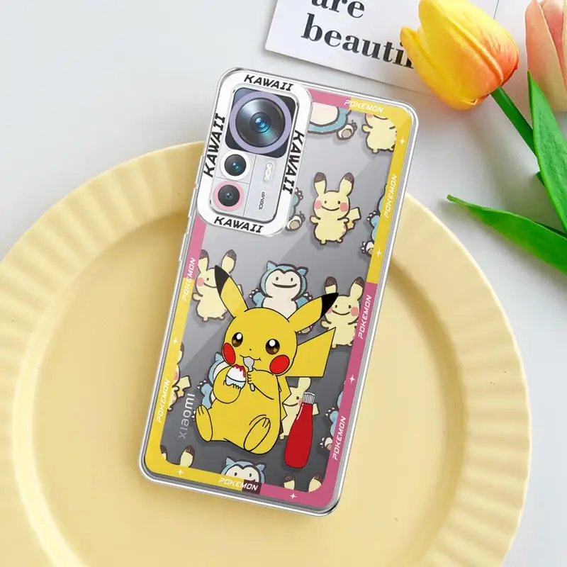 Чехол для Xiaomi X3 Mi 11 Lite Poco NFC Redmi 13C чехол телефона с ангельским глазом Clefairy Pikachu