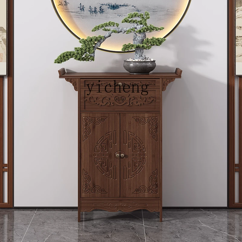 XL буддийский храм Новый шкаф в китайском стиле для одежды бога богатства алтарь