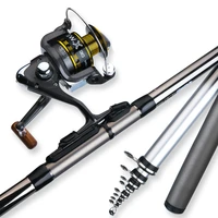 high quality fishing rod set with reel carbon fishing gear stream seapole fishing rod ultra light super hard lmh hand rod