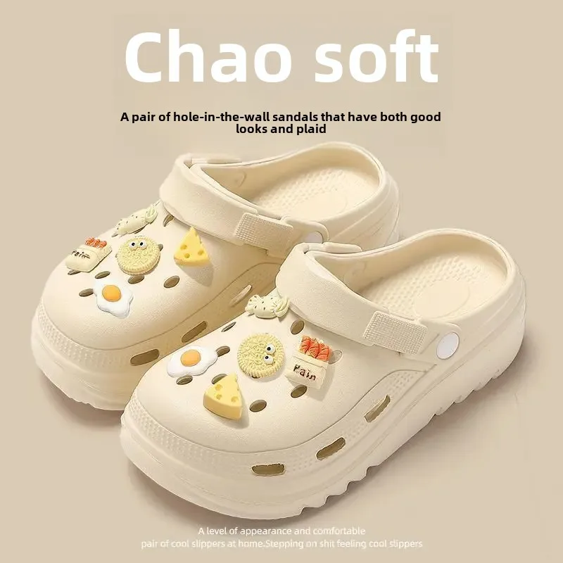 Женские сандалии на толстой подошве