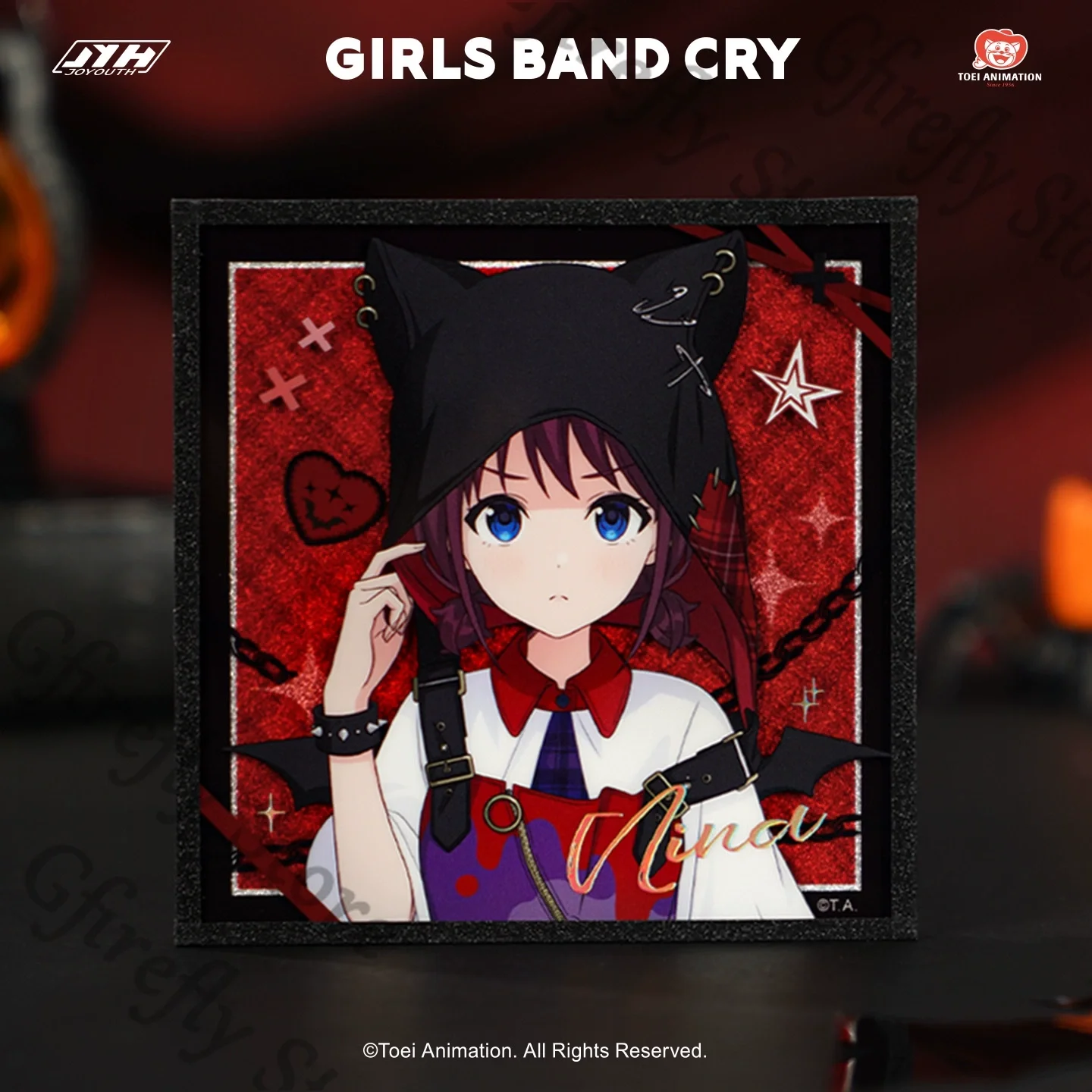 Фото GIRLS BAND CRY Косплей Цветная бумага Натуральная периферия Украшение подарков Аниме Shikishi MOMOKA KAWARAGI SUBARU AWA Rupa №3