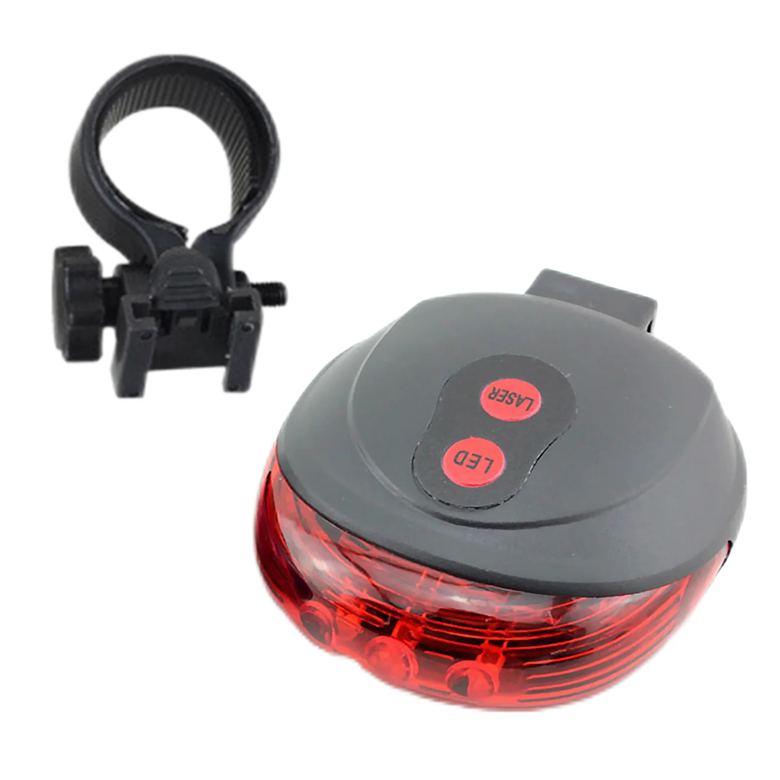 

Bicycle Tail Light Safe Cycling Bike Light LED Bicycle Light Double-row Bright Red Lines 7 Light Modes Taillight Accessories For