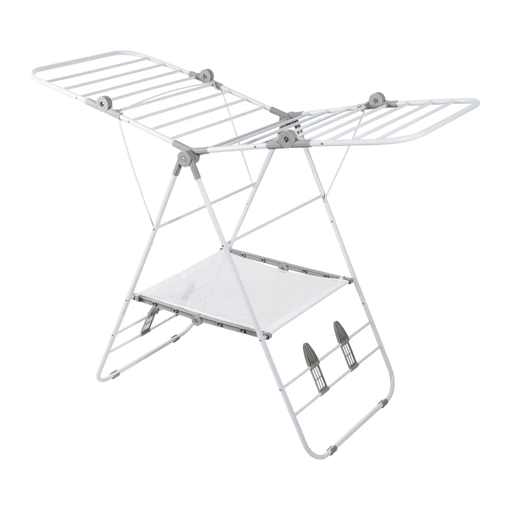 

DRY-09805 Folding Wing Drying Rack,Strong and Durable,7.26 Lb,57.00 X 23.50 X 37.00 Inches