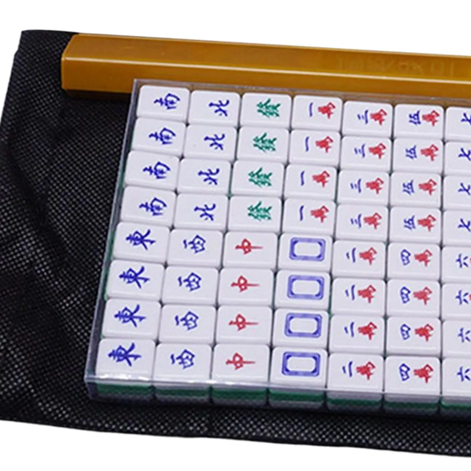 

Mini Chinese Mahjong Game Set with Carrying Case for Chinese Game Play