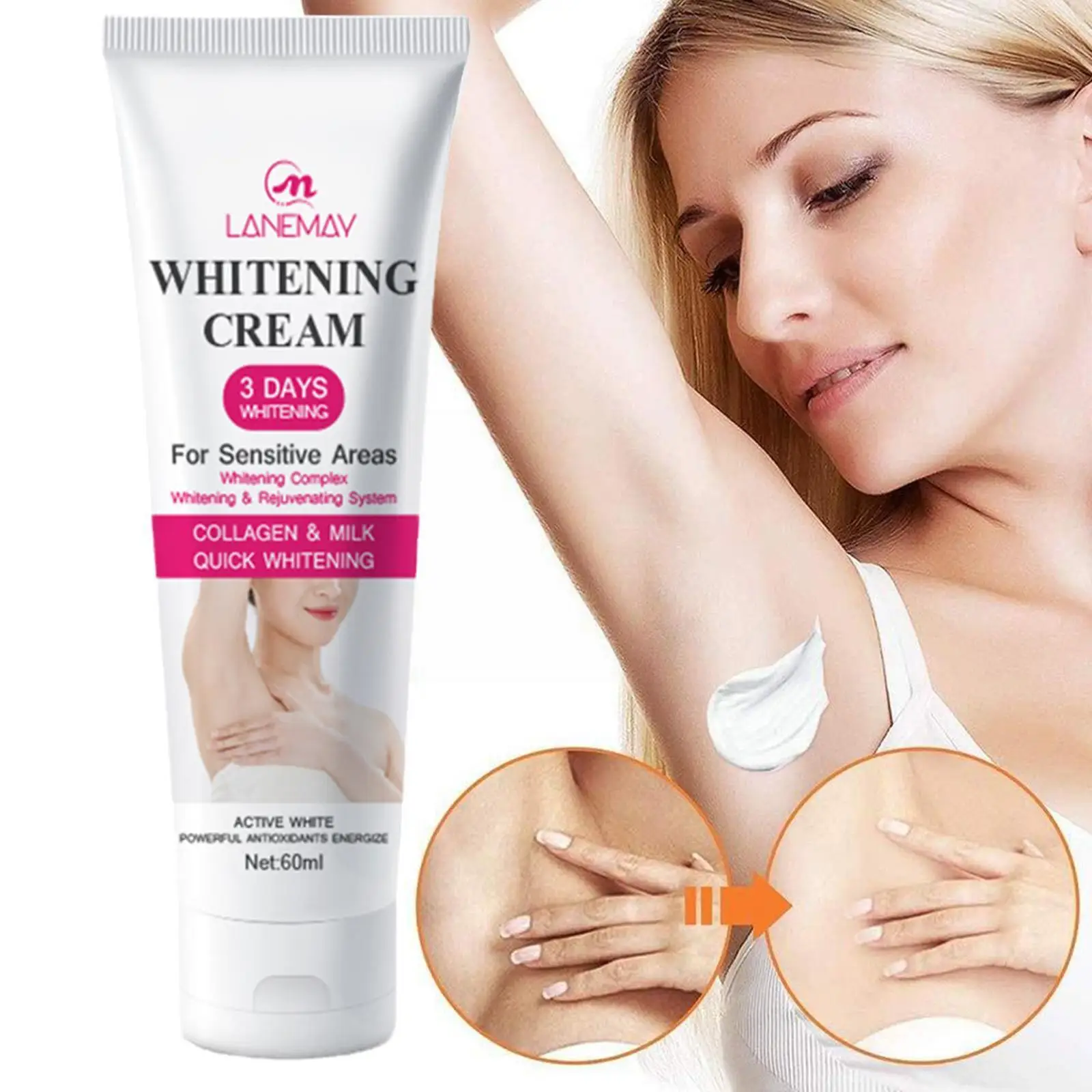 

Women Private Parts Underarm Whitening Cream Brightening Cream Sensitive Whitening Beauty Armpit Cream 2022 And Darkening P R0Y2