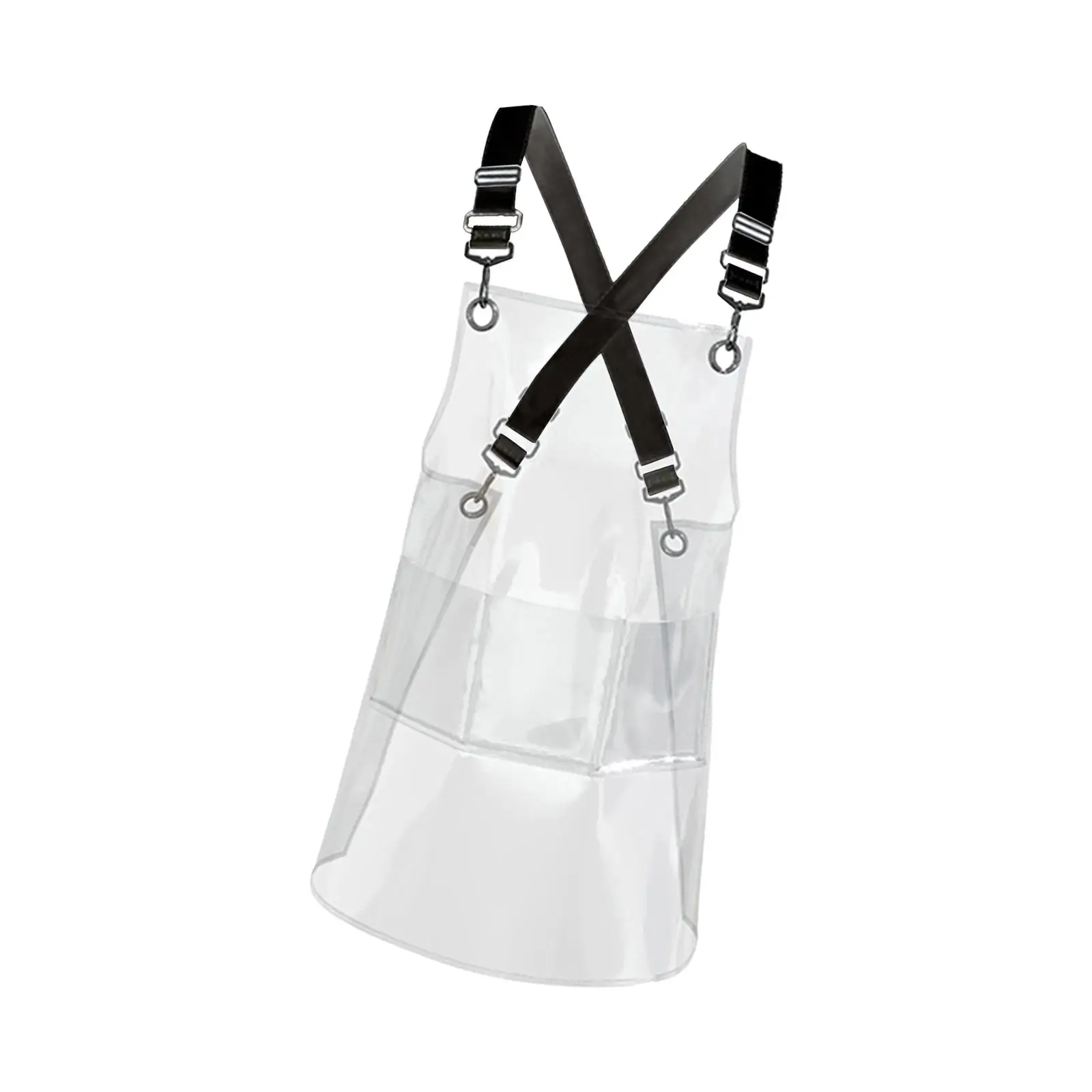 

Transparent Apron Cooking Apron Photo Props for Flower Shop, Bar Paint Apron