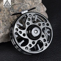 wh fly fishing reels 27881 cnc aluminum alloy fly wheel front fishing reel fishing accessories pesca lure tool high quality