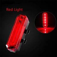 red white bicycle tail light usb charge warning safety lantern waterproof ultra bright cycling taillights bicycle accessories