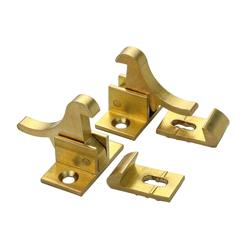 

2023 New Antique copper Copper Bird Buckle Lock Buckle Doors and Windows Anti-theft Security Latch home Hard load