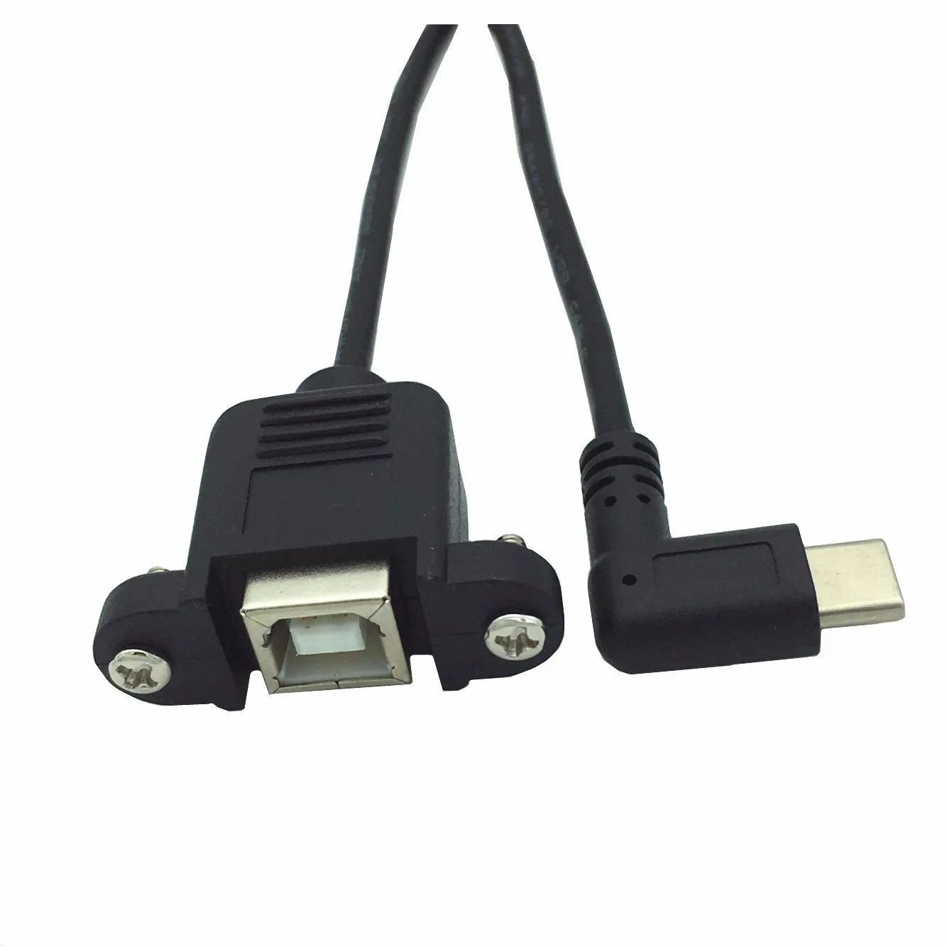 TYPE-C к USB B с кабелем для ушной панели винтовым C телефону BM принтера HUB жесткого