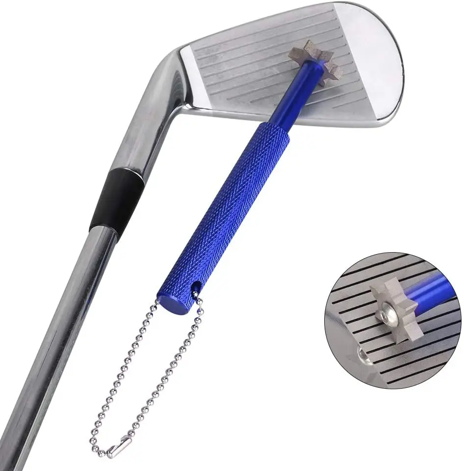 

5 цветов, точилка для пазов для гольфа, очиститель железа, точилка для клюшек, клубов, для клюшек, инструменты для клюшек для гольфа, принадле...