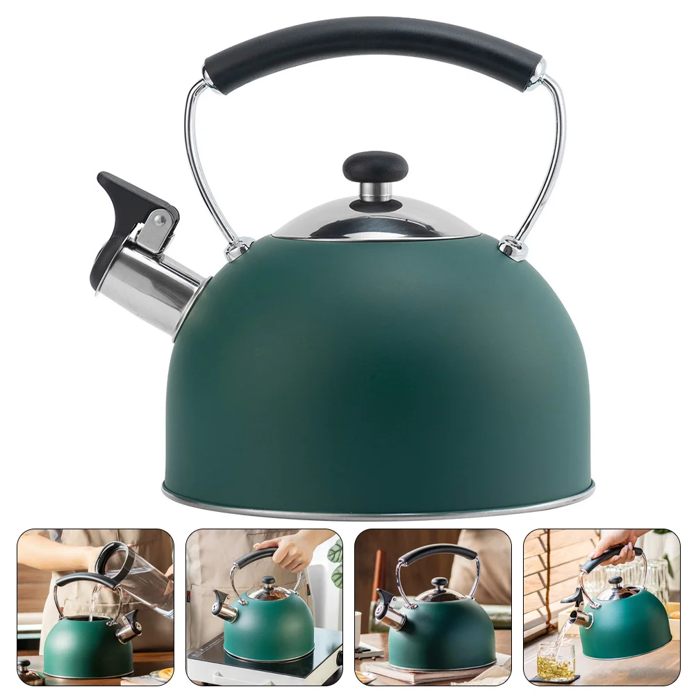 

Kettle Water Tea Pot Kitchen Heating Boiling Boiler Whistling Stovetop Home Household Japanese Large Whistle Coffee Pots Server