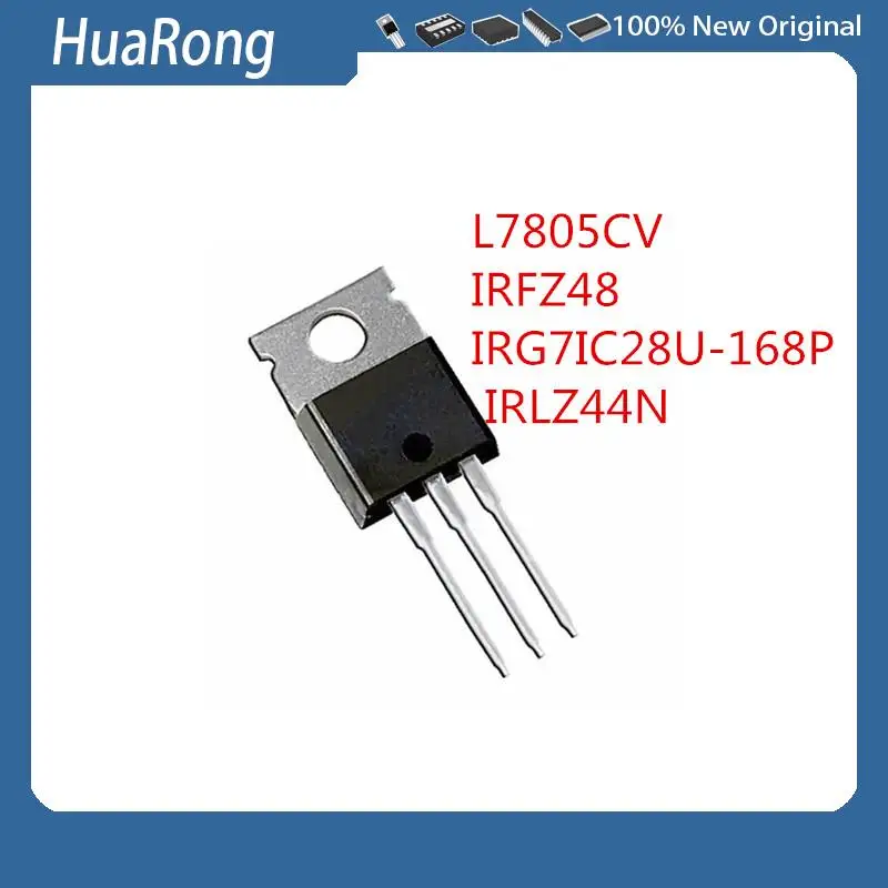 10 шт./лот L7805CV LM7805 MC7805 IRFZ48 LM317T IRF3205 IRG7IC28U IRG7IC28U-168P z44n LM317T IRF3205 TO-220