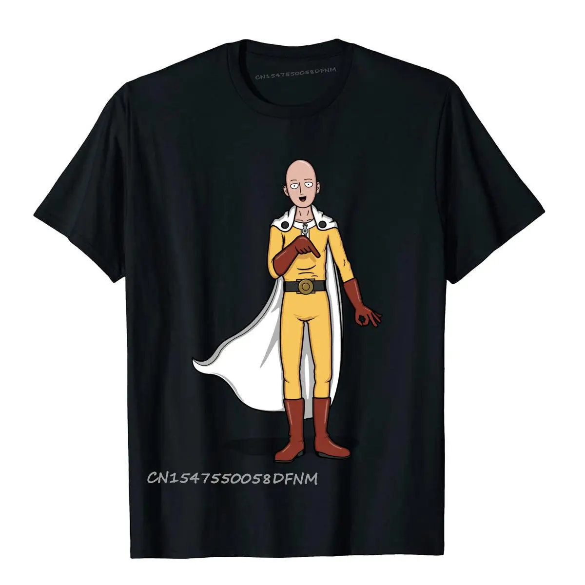 

Epic One Punch Man Fitness Cool Tops T Shirt Anime Fashionable Premium Cotton Men's Top T-Shirts Funny