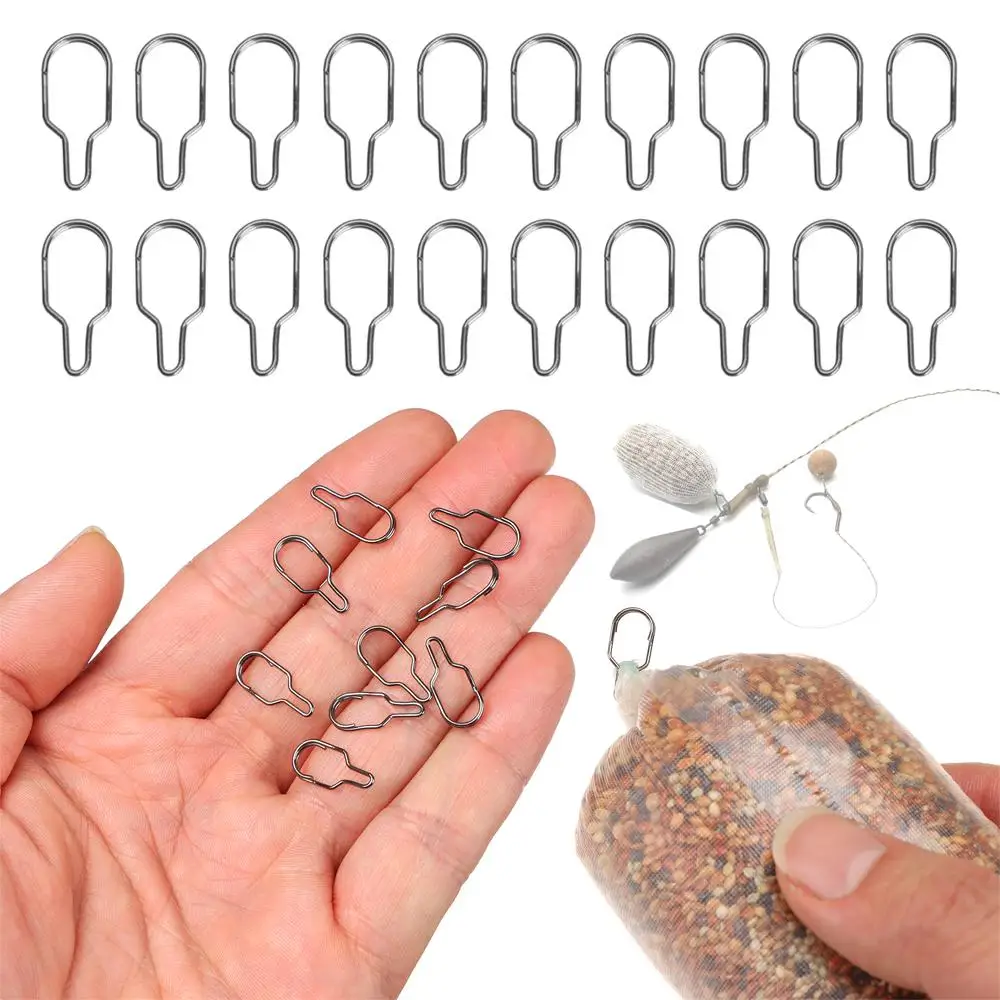 

Hot Durable For Carp Hair Rig Tool New Angling Feeder Supplies Carp Fishing Accessories PVA Bag Clip Bait Clips