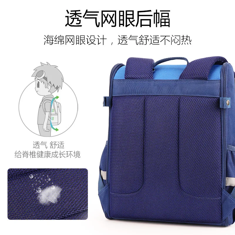 Disney Mickey Minnie New School Bags For Girls Boy Grade 1-6 Primary Student Shoulder Orthopedic Backpack Large Capacity Mochila