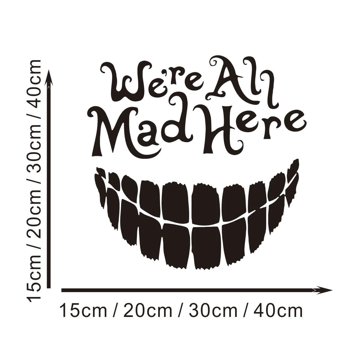 Интересная наклейка на автомобиль в Японии Алиса стране чудес вдохновение —