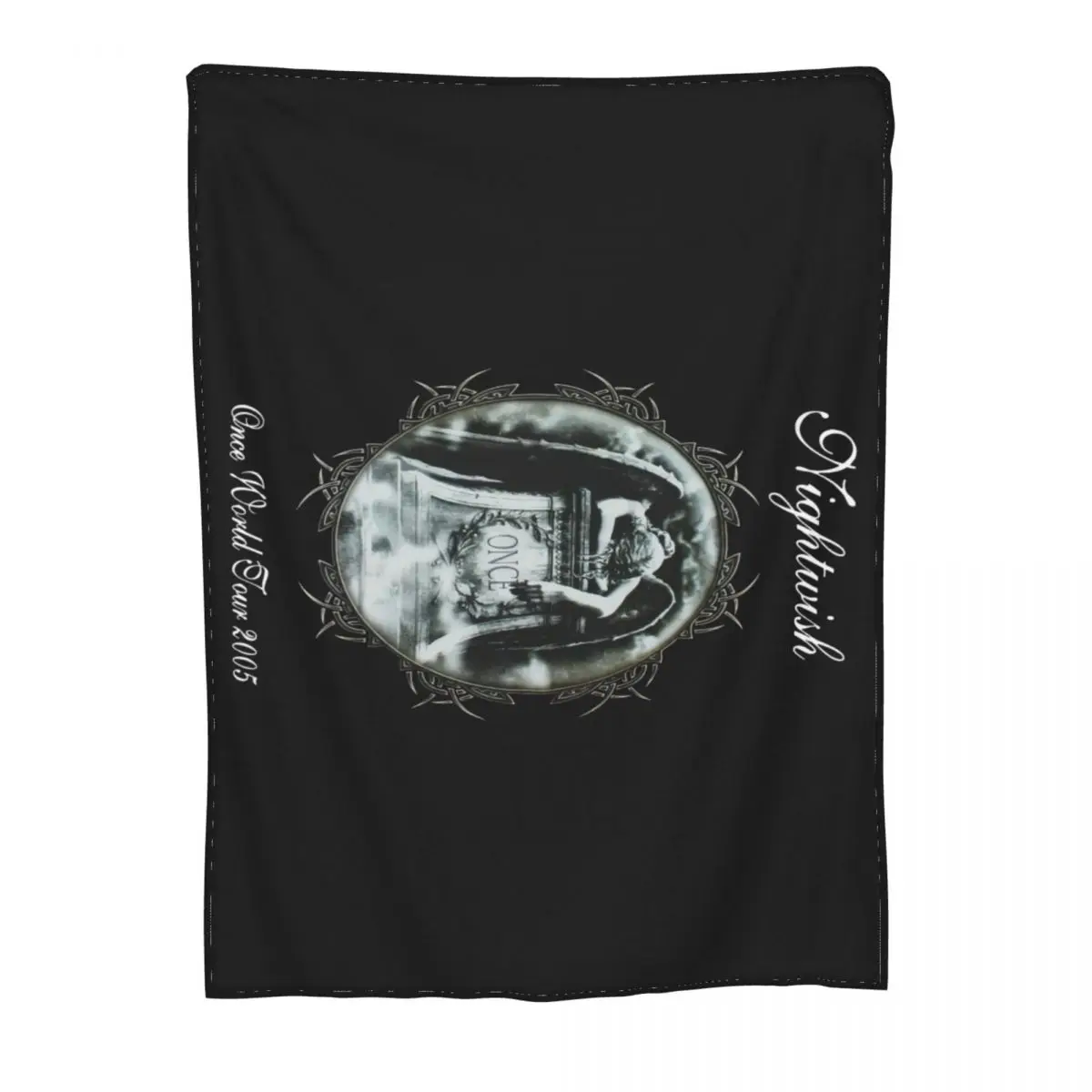 Nightwish Once Tour Black Swea Within Temptation Tarja Turunen Xandria Epi женское одеяло