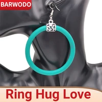 barwodo korean jewelry hoop earrings for women bridesmaid gift kpop accessories gothic luxury boho designer dangle earrings