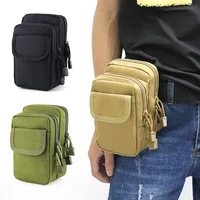 nylon tactical bag outdoor molle backpack military waist fanny pack phone pouch belt waist bag edc gear hunting gadget purses