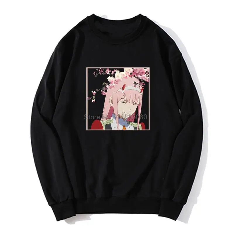 

Мужская толстовка с капюшоном, в стиле аниме Zero Two 02