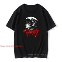 men berserk guts tshirts manga swordsman gatsu sacrifice zodd anime cotton funny vintage tee shirt tee shirt