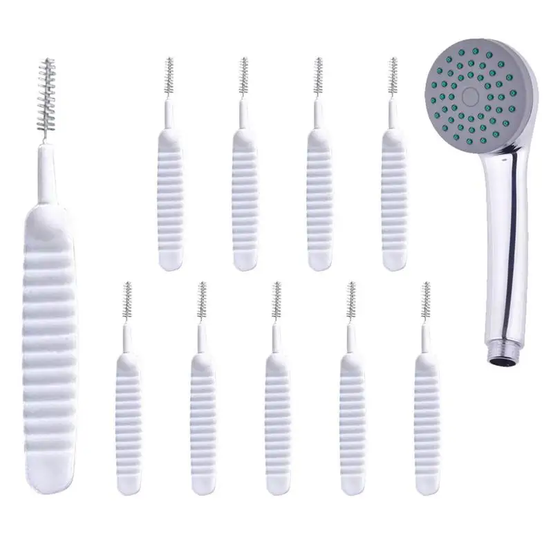 

10pcs/set Anti-clogging Small Brush Pore Gap Cleaning Brush Shower Head Cleaning Cell Phone Hole Cleaning Brush For Bathroom