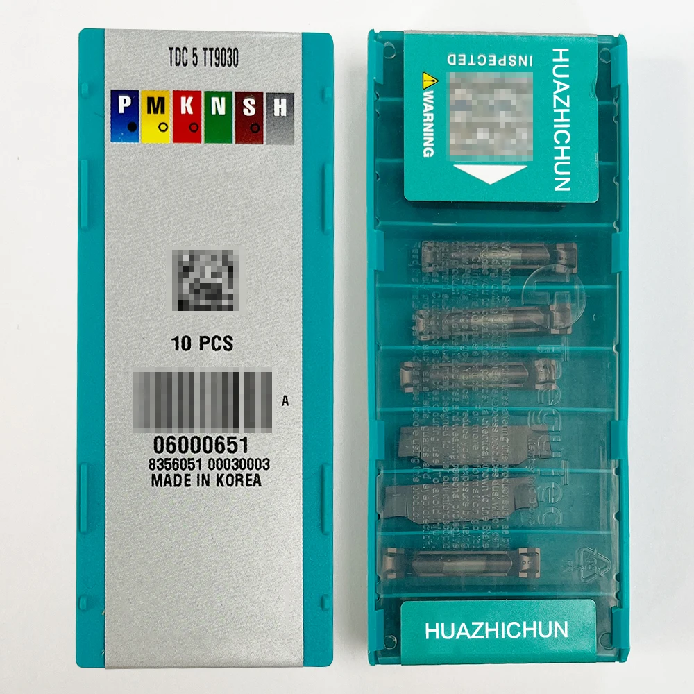 HUAZHICHUN SOMT TDC 5 TT9030 Твердосплавные вставки Инструмент для внутренней токарной